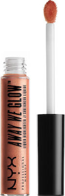 NYX Professional Makeup Away We Glow Liquid Highlighter Rose Quartz 6.8ml