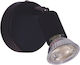 Home Lighting Einzel Spot mit Fassung GU10 in Schwarz Farbe