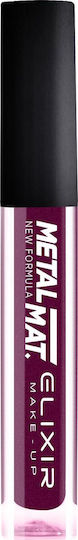 Elixir Liquid Metal Mat Long Lasting Lichid Ruj Metalic 431 Metallic Violet 10.2ml