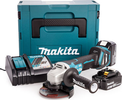 Makita Roată 115mm Baterie Brushless cu control de viteză 2x5Ah