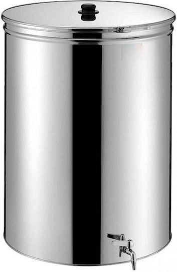 Metal Box Δοχείο Inox Starbox Ανοικτού Τύπου Επίπεδο 200lt 58AB-200
