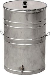 Biofan Stainless Steel Container Open Top/Flat Bottom 50lt 15020