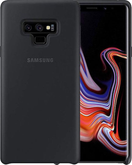Samsung Cover Back Cover Silicone Black (Galaxy Note 9)