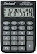 Rebell HC110N Calculator Pocket 8 Digits in Black Color 1pcs