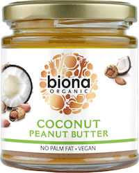 Biona Organic Product Peanut Butter Smooth with Coconut 170gr