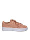 Vikky Platform Ribbon Kinder Sneakers Orange