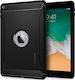 Spigen Rugged Armor Back Cover Μαύρο (iPad 2017/2018 9.7")
