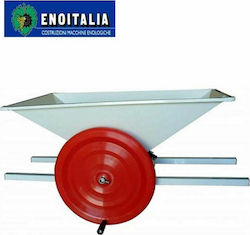EnoItalia Eno 1 Χειροκίνητος Σπαστήρας Σταφυλιών με Αντλία για Παραγωγή έως 700 kg/h