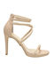 S.Piero Leather Women's Sandals 10Α/12 Nude