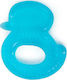 Cangaroo Duck Teething Ring with Water made of Silicone for 3 m+ 1pcs