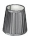 VK Lighting Коничен Абажур Сребрист с диаметър 14.5см