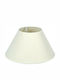 VK Lighting Κωνικό Καπέλο Φωτιστικού Λευκό με Διάμετρο 25cm
