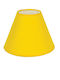 VK Lighting Konisch Lampenschirm Gelb mit Durchmesser 18cm