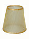 VK Lighting Conical Lamp Shade Honey with Diameter 11cm