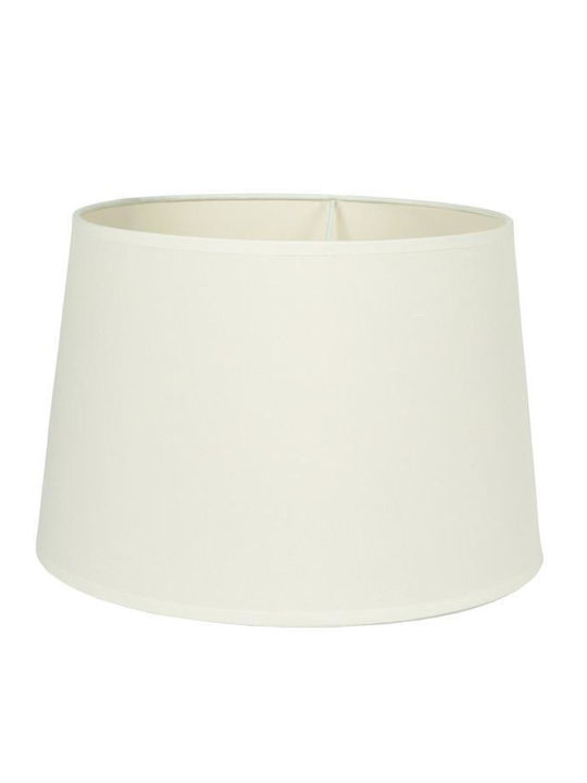 VK Lighting Κωνικό Καπέλο Φωτιστικού Λευκό με Διάμετρο 25cm