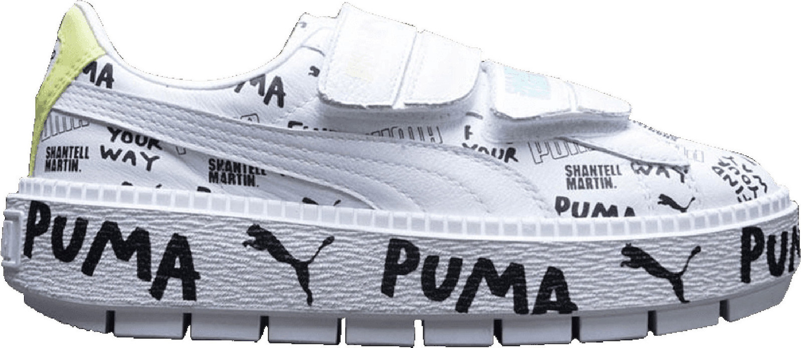 puma x shantell martin platform strap