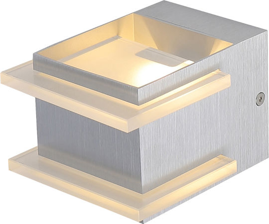 VK Lighting Модерен Осветително тяло За стена с фасунга G9 Бял 10x8x8см.