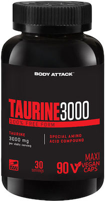 Body Attack Taurine 3000 90 caps