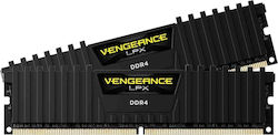 Corsair Vengeance LPX 16GB DDR4 RAM mit 2 Modulen (2x8GB) und Geschwindigkeit 3600 für Schreibtisch