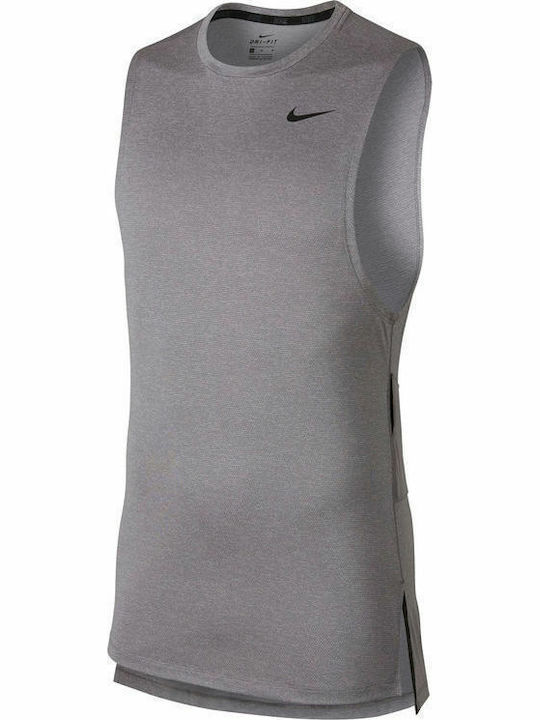 Nike Fitted Utility Training Tank Men s Sleeveless Blouse Gray