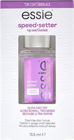 Essie Speed Setter Top Coat για Απλά Βερνίκια Quick Dry 13.5ml