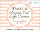 Nacomi Argan Oil Anti-îmbătrânire Cremă Pentru Ochi împotriva pentru Cearcăne 15ml