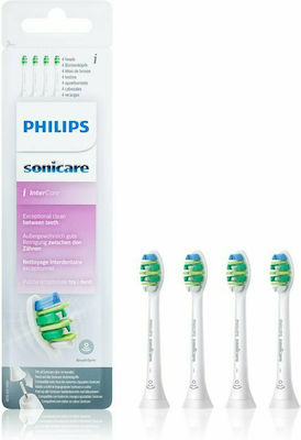 Philips Sonicare InterCare Заместители на главите на електрическата четка за зъби HX9004/10 4бр