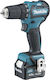 Makita DF332DSME Percussive Drill Driver Battery Brushless 10.8V 2x4Ah