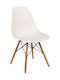 Ivy Kitchen Polypropylene Chair White 46x51x80cm