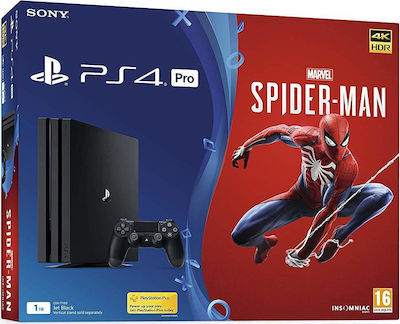 Sony PlayStation 4 Pro 1TB & Marvel`s Spider-Man