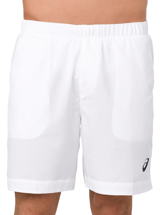 ASICS Men's Athletic Shorts White