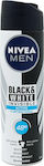 Nivea Men Black & White Invisible Active Quick Dry Anti-perspirant Αποσμητικό 48h σε Spray 150ml