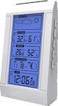 Mebus 40711 Wireless Digital Weather Station Tabletop White