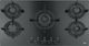 Franke Mythos FHCR 905 4G TC HE BK C Gas Cooktop Autonomous 88x51εκ.