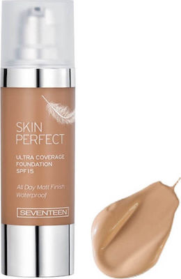 Seventeen Skin Perfect Ultra Coverage Waterproof Flüssiges Make-up LSF15 06 30ml