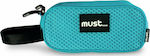 Must Trendy Pencil Case with 1 Compartment Turquoise