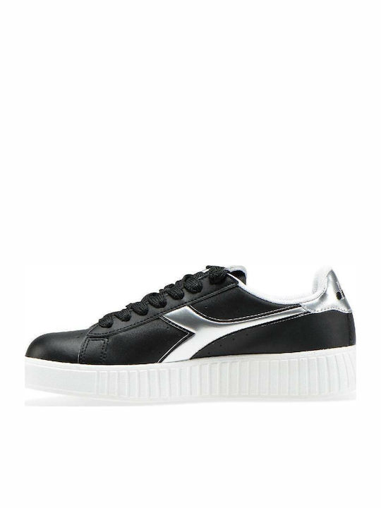 Game Step Graphic Damen Sneakers Schwarz