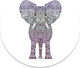 Pop Holder Elephant for Mobile Phone Multicolour Multicolour