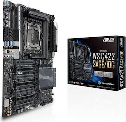 Asus WS C422 SAGE/10G Mainboard SSI CEB mit Intel 2066 Sockel