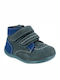 Kickers cu Velcro Gri