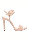 Guess Damen Sandalen aus Veloursleder in Rosa Farbe