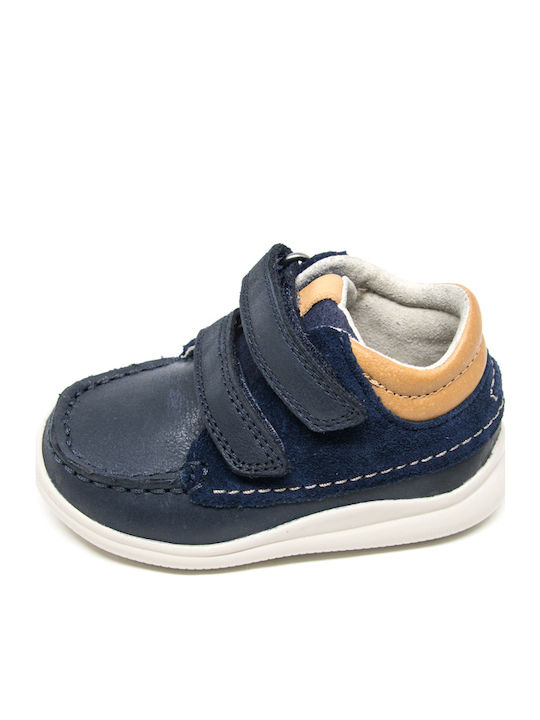 Clarks Cloud Tuktu Ανατομικά Δερμάτινα Παιδικά ...