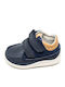 Cloud Tuktu T Kinder Sneakers Hoch Anatomisch mit Klettverschluss Marineblau