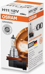 Osram Lamps Car & Motorcycle Original H11 Halogen 12V 55W 1pcs