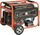 Kraft LT-9000 Generators Benzin mit Kickstart, Rädern und maximaler Leistung 9kVA