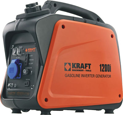 Kraft 1200i Silent Generator Suitcase Inverter Gasoline Four-stroke with Maximum Power 1.5kVA