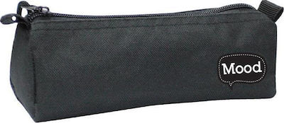 Mood Pencil Case Barrel with 1 Compartment Black