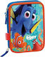 Paxos Dory Pencil Case Full with 2 Compartments Multicolored