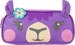 Stephen Joseph Pencil Pouch Lama Pencil Case Purple