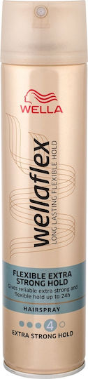 Wella Wellaflex Flexible Hairspray for Very Strong Hold 250ml